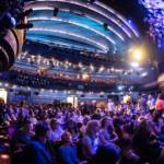 Cambridge Theatre London auditorium with audience