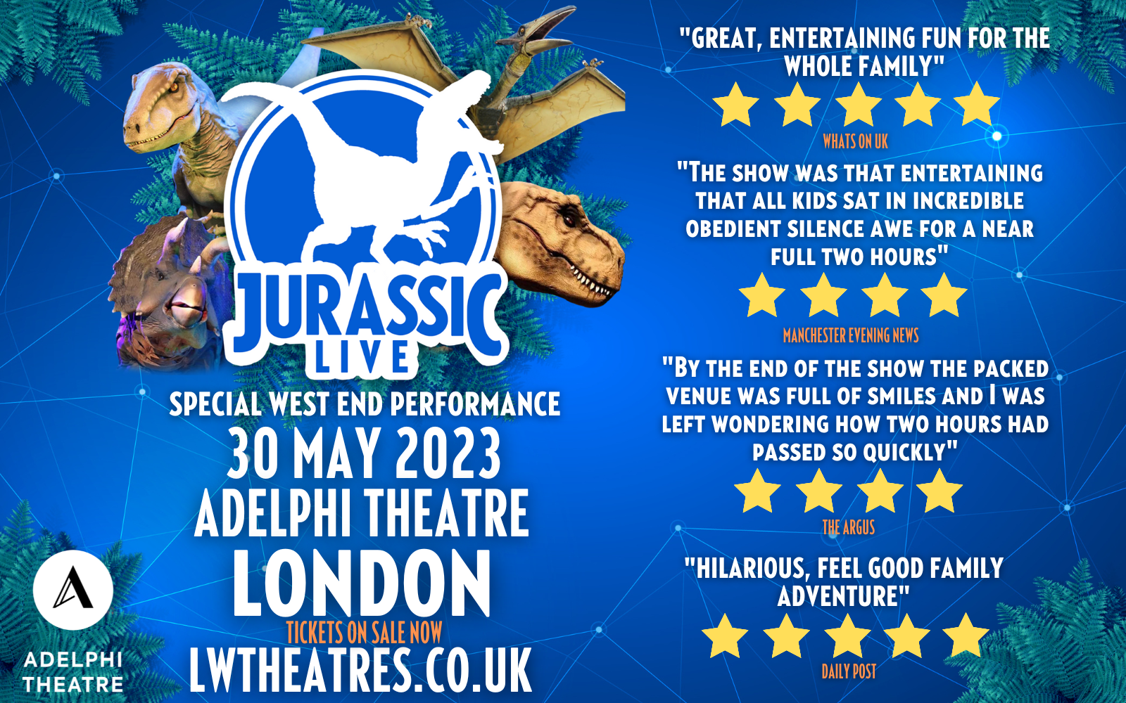jurassic world live tour uk 2023