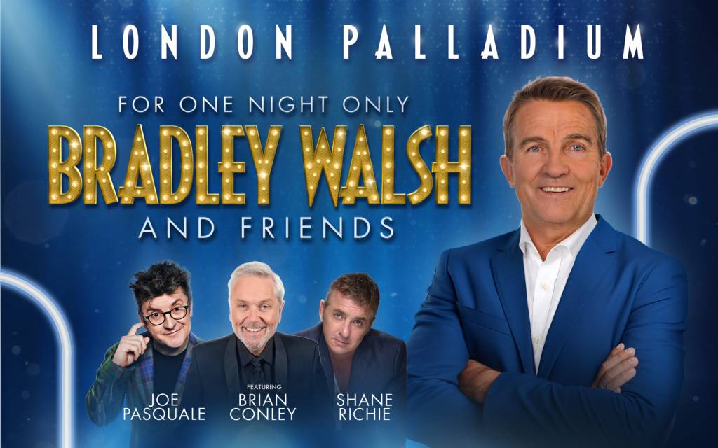 Bradley Walsh Tickets The London Palladium, London Official Box Office