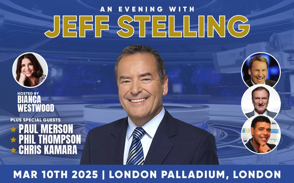 Jeff Stelling Tickets | The London Palladium